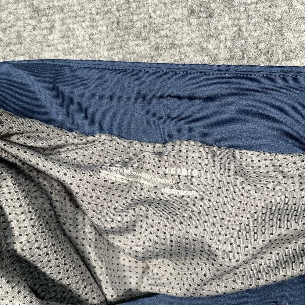 Under Armour SpeedPocket 7" Statement Lined Run Short 1362230 Blue 408 Size L - Picture 4 of 6